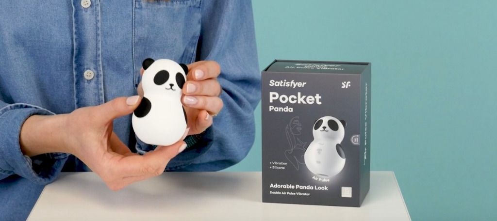 Eis.de: Satisfyer Pocket Panda (9 cm, Druckwellenvibrator) fr 0 zzgl.  Versand (statt 24) - MBW: 29,95