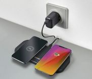 Tronic® Ladepad QI Dual, mit Metallrahmen, inkl. 30 W Netzteil für 15,98€ inkl. Versand (statt 35€)