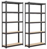 2er Set Yaheetech Schwerlastregale (180x90x30cm) für 53,99€ inkl. Versand (statt 66€) - Prime! 