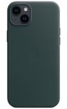 Apple Leder Case mit MagSafe für das iPhone 14 Plus in Forest Green / Waldgrün (MPPA3ZM/A) für 22,04€ (statt 30€)