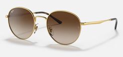 Ray-Ban RB3681 Sonnenbrille (braun/glänzendes Gold, Größe S, schmale Passform, verstellbare Nasenpads) für 65€ inkl. Versand (statt 80€)