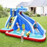 Costway Wasserspielcenter - Hüpfburg (mit Wasserrutsche, Wasserwerfer, Kletterwand, Mesh-Wand uvm., 390 cm x 305 cm x 240 cm) für 187,99€ (statt 244€)
187,99€243,99€