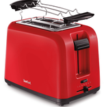 Tefal Toaster Doppelschlitz mit 7 Bräunungsstufen inkl. Brötchenaufsatz in Rot für 19,99€ inkl. Versand (statt 35€)
