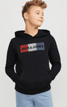 Jack and Jones Jungen Corp Logo Kapuzenpullover für 14,98€ inkl. Versand (statt 21€)