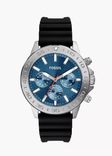 Fossil Uhr ''Bannon'' (Multifunktionswerk, Silikon, schwarz) für 80,75€ inkl. Versand (statt 95€) - Newsletter!