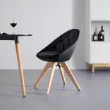 Bessagi Home Stuhl Daria (Samtbezug, drehbar) in 2 Farben für je 55€ inkl. Versand (statt 129€) 