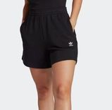 Adidas Originals Essentials Fleece Damen Shorts in schwarz für 23,99€ inkl. Versand (statt 28€) - Größe L
