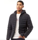 Jack and Jones Herren Puffajacke in Schwarz für 30,98€ inkl. Versand (statt 38€)