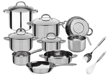 GSW Topf-Set Montreal aus Edelstahl - in 6 Set-Varianten für 65,94€ inkl. Versand (statt 80€)
