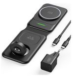 Iniu Magsafe Ladegerät 3 in 1 Induktive Ladestation für 16,50€ inkl. Prime Versand (statt 32€) & Safuel USB-C auf Lightning Kabel ) für 6,99€ inkl. Prime Versand (statt 14€)