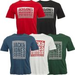 5er-Set Jack & Jones Herren Flint T-Shirts Mehrfarbig  für 40,98€ inkl. Versand (statt 51€)
