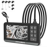 Pancellent Industrielles HD Digital Endoskop (4,3 Zoll, IPS Endoskop, IP67-Schutz, 8 LED Leuchten, 5m halbstarres Kabel) für 22,95€ inkl. Versand (statt 46€)