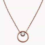 Skagen Kette Linje Modern Circle, roségoldfarben für 50,15€ inkl. Versand (statt 59€)