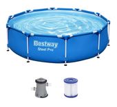 Bestway Frame Pool Steel Pro™ Set Ø305cm für 70,95€ inkl. Versand (statt 102€) 