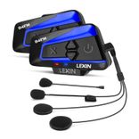 Lexin 2er Set B4FM Intercom Motorrad Headset für 124,49€ inkl. Versand (statt 166€)