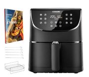 Cosori CP158-AF-RXB Heißluftfritteuse (1700 Watt) in Schwarz für 87,30€ inkl. Versand (statt 97€) 
