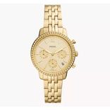 Fossil Damenuhr Chronograph Neutra aus Edelstahl, goldfarben für 53,70€ inkl. Versand (statt 89€)
