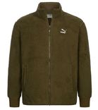 Puma Classics Sherpa Herren Jacke in grün für 24,46€ inkl. Versand (statt 49€) - Gr. S!