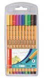 10er Etui Stabilo point 88 Fineliner Standardfarben für 4,61€ inkl. Versand (statt 8€) - Thalia Kult Club!