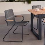 Bessagi Garden ﻿2er-Set Gartensessel Cleo in Grau 2er-Set für 89€ inkl. Versand (statt 149€)