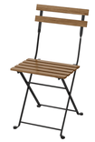 Tärnö Stuhl (faltbar, schwarz/hellbraun lasiert) für 19,90€ inkl. Versand (statt 25€)