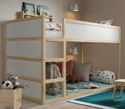 IKEA: Kura Bett umbaufähig in Weiß/Kiefer (90 x 200 cm) für 159€ bei Abholung (statt 179€)