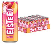 Pfandfehler: 24 Dosen Rauch Eistee Peach (Erfrischendes Getränk aus Schwarztee und Hagebutte, je 330ml) für 17,31€ inkl. Prime Versand (statt 21€) - SparAbo!