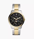 Fossil Uhr Neutra Mondphase Multifunktionswerk Edelstahl Bicolor für 59,70€ inkl. Versand (statt 165€) 