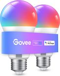 Govee 2er Pack smarte Glühbirnen (E27, WiFi, Bluetooth, App, Alexa) für 10,99€ inkl. Versand (statt 23€) - Prime!
