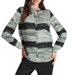 bruno banani Damen Langarm-Bluse im Batik-Look für 15,98€ inkl. Versand (statt 22€) 