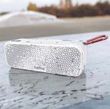Hama PowerBrick 2.0 - mobiler Bluetooth-Lautsprecher in Weiß (8 Watt, spritzwassergeschützt, USB-C, bis zu 10h, 3h laden) für 15,49€ inkl. Versand (statt 25€)