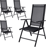 Casaria Gartenstuhl Bern 4er-Set in Anthrazit für 144,95€ inkl. Versand (statt 160€)