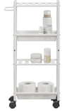 mömax: Beistellregal in Weiß (39,5 x 75 x 16 cm) für 22€ bei Abholung (statt 40€) - 27,95€ mit Versand