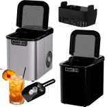 TroniTechnik® Eiswürfelmaschine/ Eiswürfelbereiter in Schwarz o. Silber für 66€ inkl. Versand (statt 95€)
