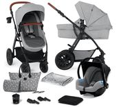 Kinderkraft Kombikinderwagen 3 in 1 XMOOV light gray für 134,99€ inkl. Versand (statt 229€)