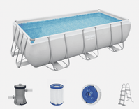Bestway Swimming Pool Stahlrahmen Komplett-Set mit Filterpumpe (412 x 201 x 100 cm) für 227,65€ inkl. Versand (statt 298€)
