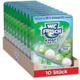 10er Pack WC-Frisch Kraft Aktiv Pro Nature Minze und Eukalyptus für 14,40€ inkl. Prime Versand (statt 18€) 