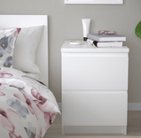 IKEA Malm Kommode mit 2 Schubladen in versch. Farben (40 x 55 cm) für je 39,99€ bei Abholung (statt 50€) - 44,89€ mit Versand