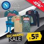 SportSpar Kappa Sale mit bis zu 72% Rabatt - z.B. SSC Neapel Kappa Kombat UEFA Trikot für 34,99€ zzgl. Versand (statt 90€)
