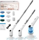 Bestnifly elektrische Reinigungsbürste (8 Köpfe, Verlängerungsgriff) für 21,59€ inkl. Prime Versand (statt 36€)