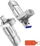 Move Speed 128GB USB 3.2 Solid-State-Flash-Laufwerk (400MB/s, inkl. Schlüsselanhänger) für 21,59€ inkl. Prime Versand (statt 36€)