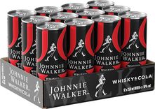 12 x 250 ml Johnnie Walker Whisky & Cola Mix-Getränk 10% vol für 24,99€ inkl. Prime Versand (statt 32€) + Pfand

