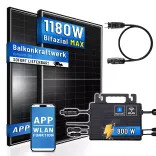 Balkonkraftwerk Bificial 1180W/800W Solaranlage mit 800W Astro-Energy für 233,10€ inkl. Versand (statt 259€)
