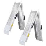 Monzana Auffahrrampe im 2er-Set (400kg, klappbar) für 60,95€ inkl. Versand (statt 75€)