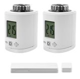Cyberport: Home Pilot Sale mit guten Angeboten - z.B. 2x Homepilot Heizkörper-Thermostat smart + Tür- / Fensterkontakt für 129€ inkl. Versand (statt 174€)