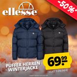 Ellesse Cullinan Super Puffa Herren Winterjacke für 69,99€ inkl. Versand (statt 96€)