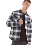 DreiMaster Herren Saki Übershirt Schwarz kariert für 20,98€ inkl. Versand (statt 30€)