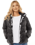 Bench Damen Phillipa Pufferjacke in Schwarz für 45,98€ inkl. Versand (statt 60€)