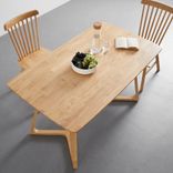 Bessagi Home Esstisch Colin Naturfarben Echtholz (ca. 140x75 cm) für 100€ inkl. Versand (statt 189€)