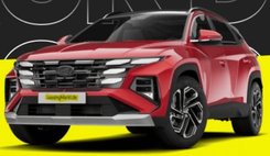 Gewerbeleasing: Hyundai Tucson N-Line mit 160 PS für 167,23€ netto mtl. (48 Monate, 5.000 km, ÜF + Zulassung: 1.495€, LF: 0,44)
